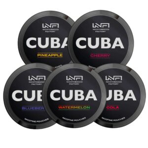 5 x Cuba Black Mixpack